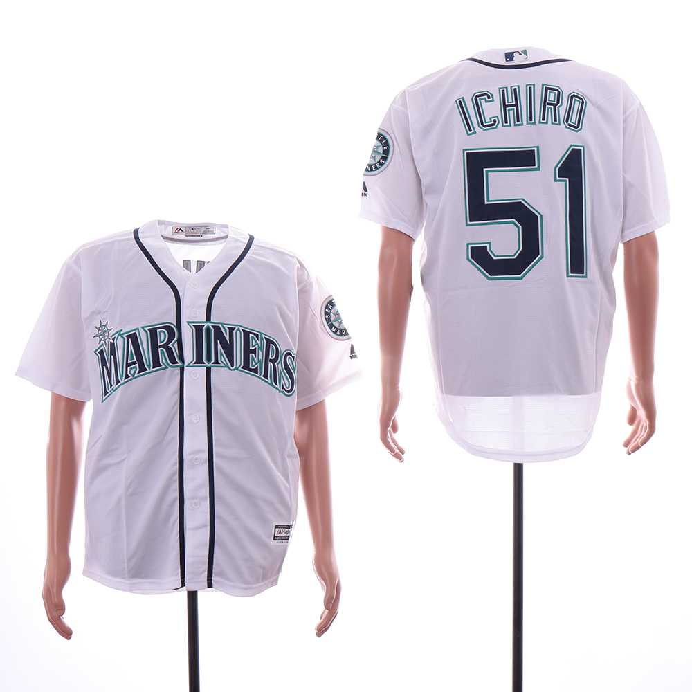Mariners 51 Ichiro Suzuki White Cool Base Jersey Sguo,We sell and wholesale Mariners 51 Ichiro Suzuki White Cool Base Jersey Sguo on line form chian!
